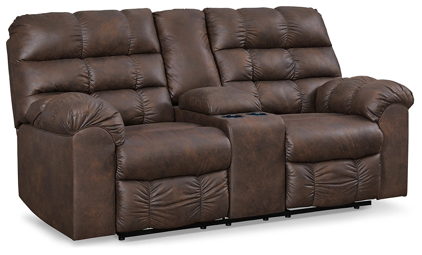 Derwin Reclining Sofa and Loveseat