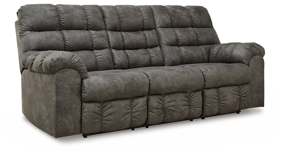 Derwin Reclining Sofa, Loveseat and Recliner