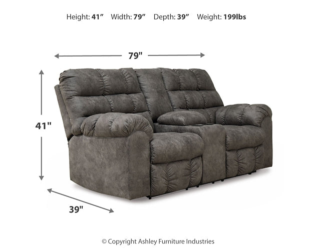 Derwin Reclining Sofa, Loveseat and Recliner