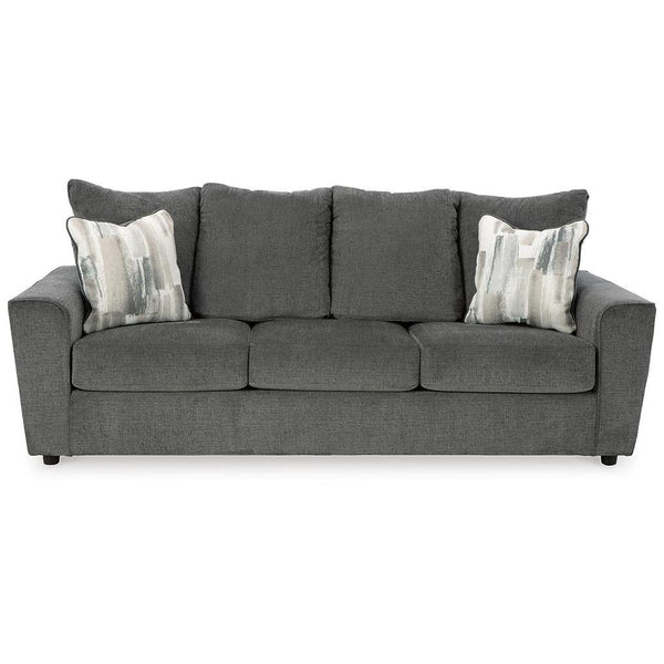 Stairatt Sofa — Gravel with Accent Pillows Signature Design by Ashley® Living Room