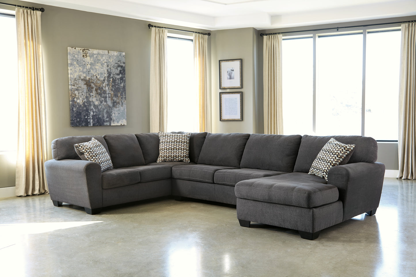 Ambee 3-Piece Sectional with Chaise