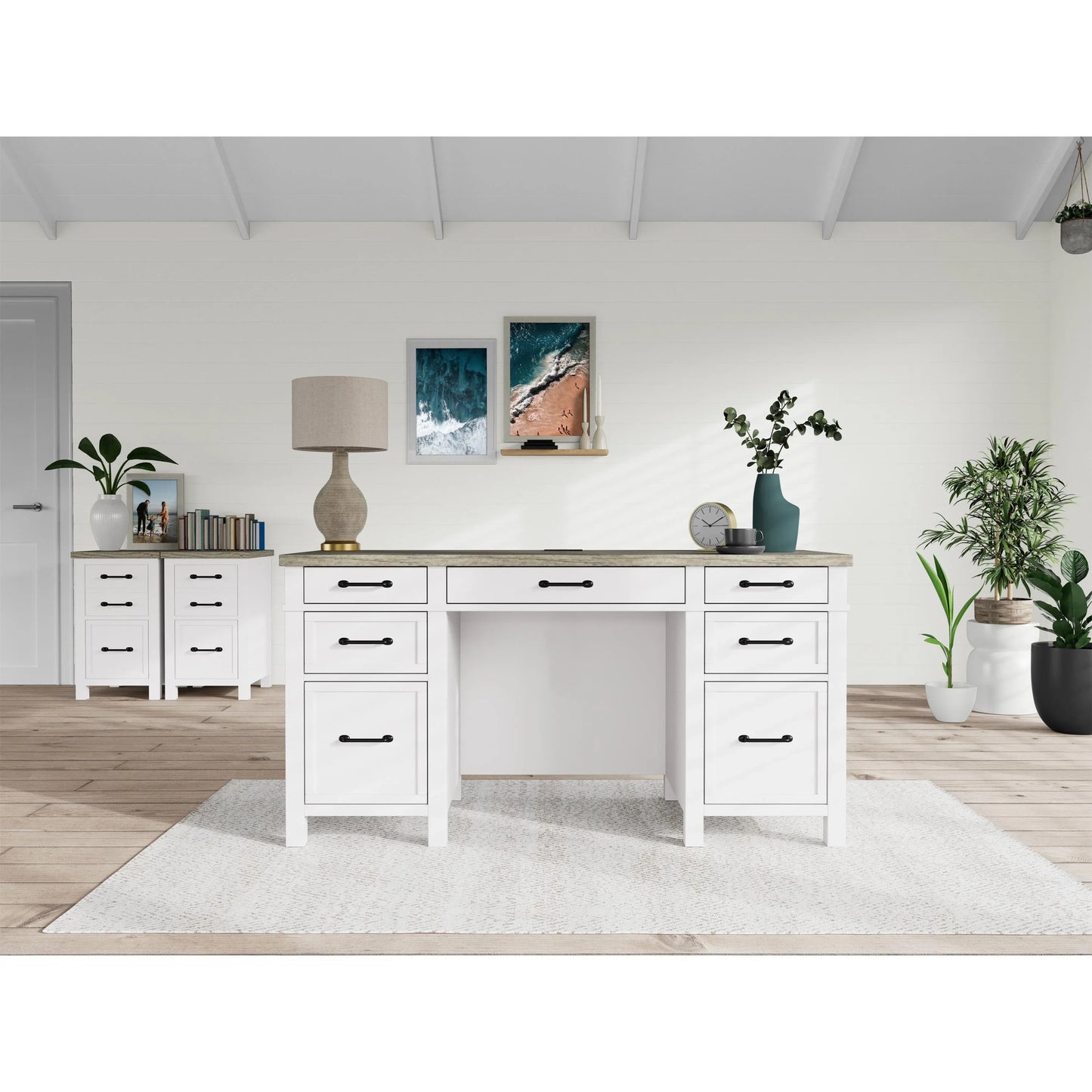 Finn Executive Desk Riverside Furniture Desks