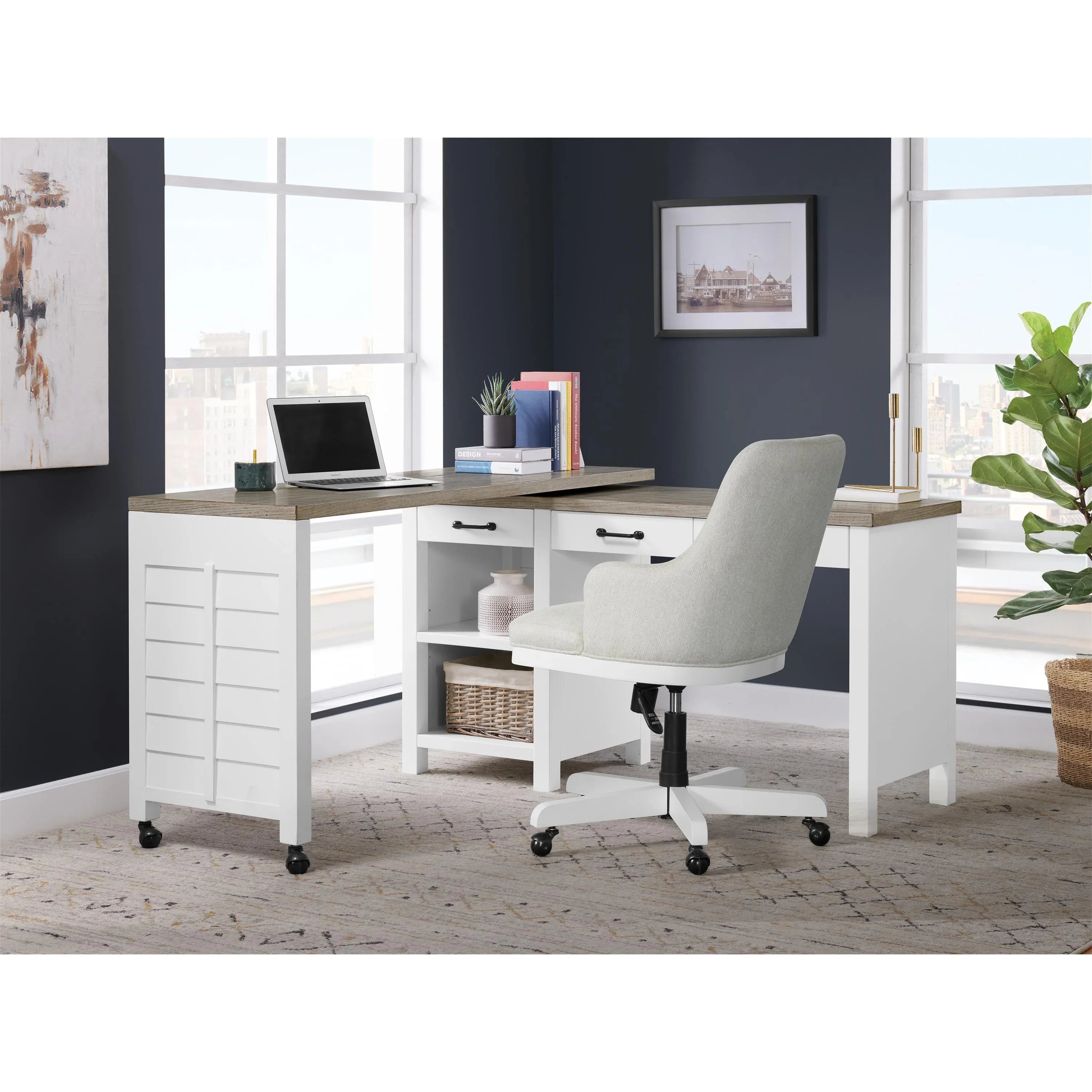 Finn Uph Desk Chair Riverside Furniture Desks