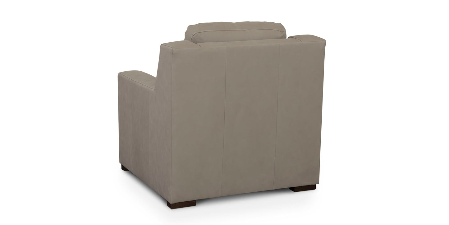 Somers Leather Track Arm Power Zero Gravity Wall Recliner Bassett