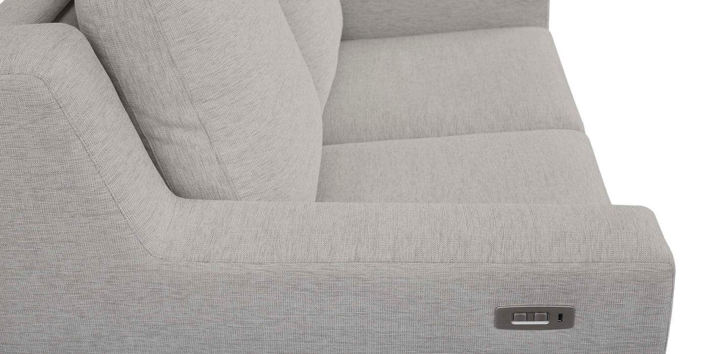 Somers Track Arm Reclining Sofa Bassett