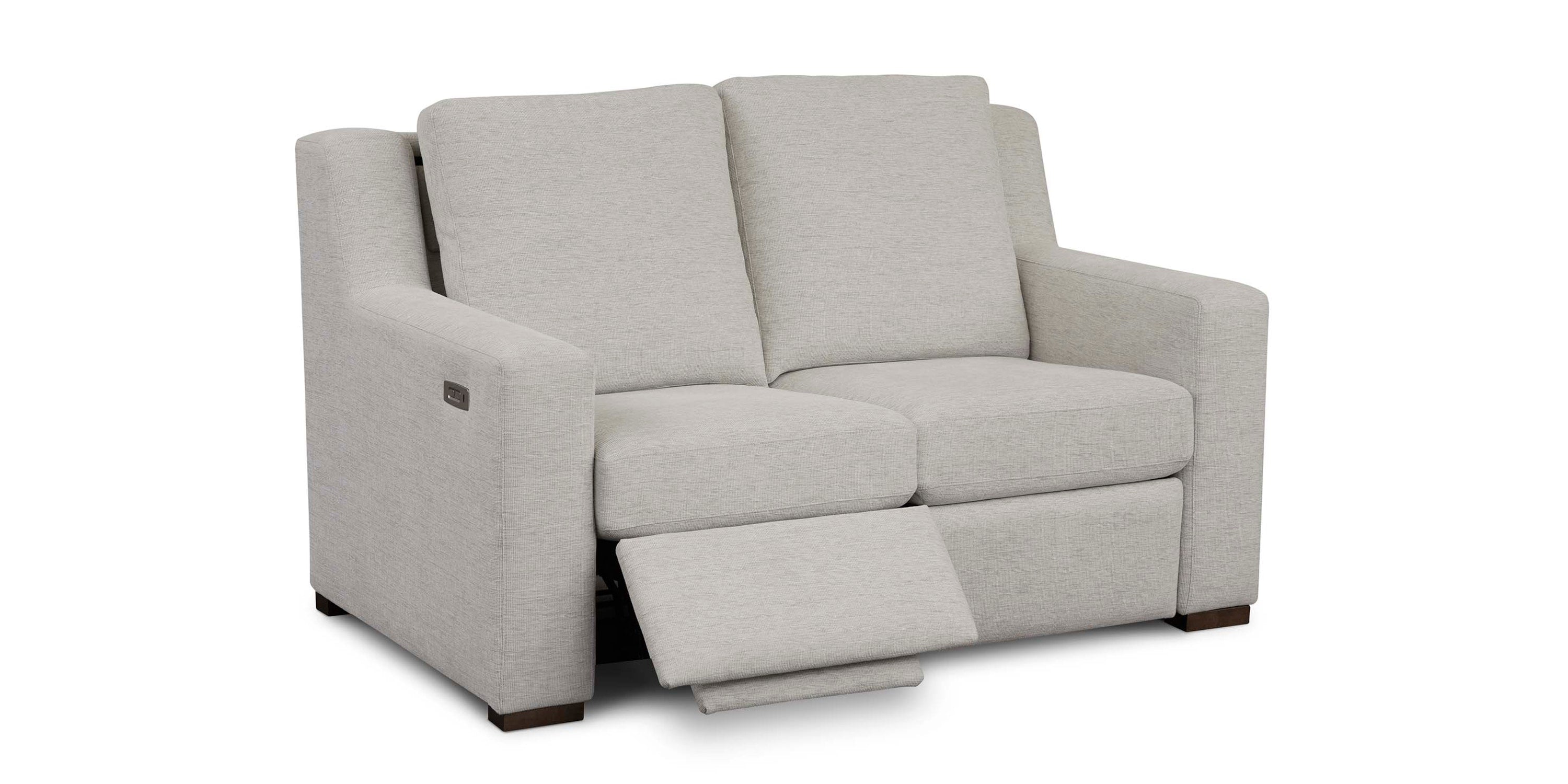Somers Track Arm Reclining Sofa Bassett