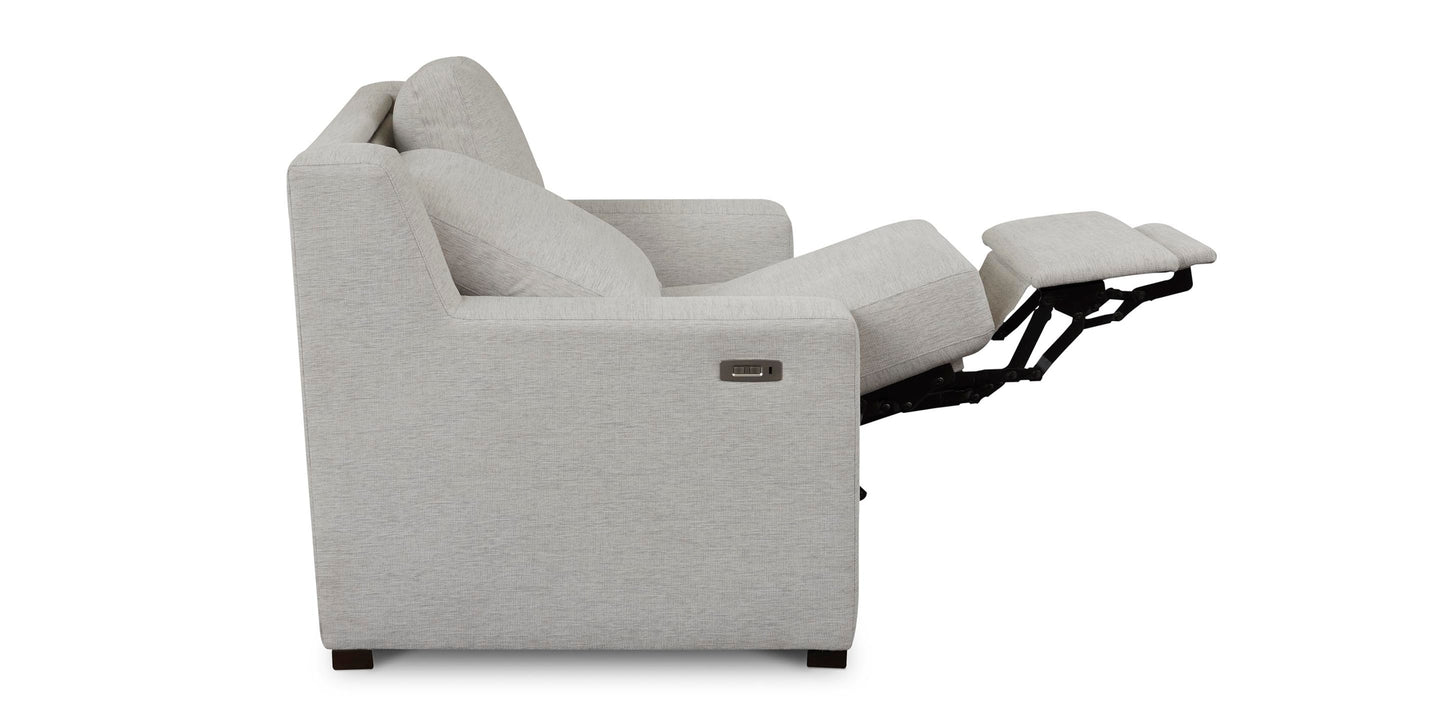 Somers Track Arm Reclining Sofa Bassett