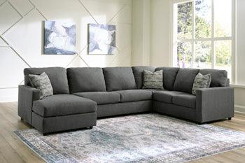 Edenfield 3-Piece Sectional — Charcoal Signature Design by Ashley® Living Room