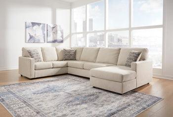 Edenfield 3-Piece Sectional — Linen Right Chaise Signature Design by Ashley® Living Room