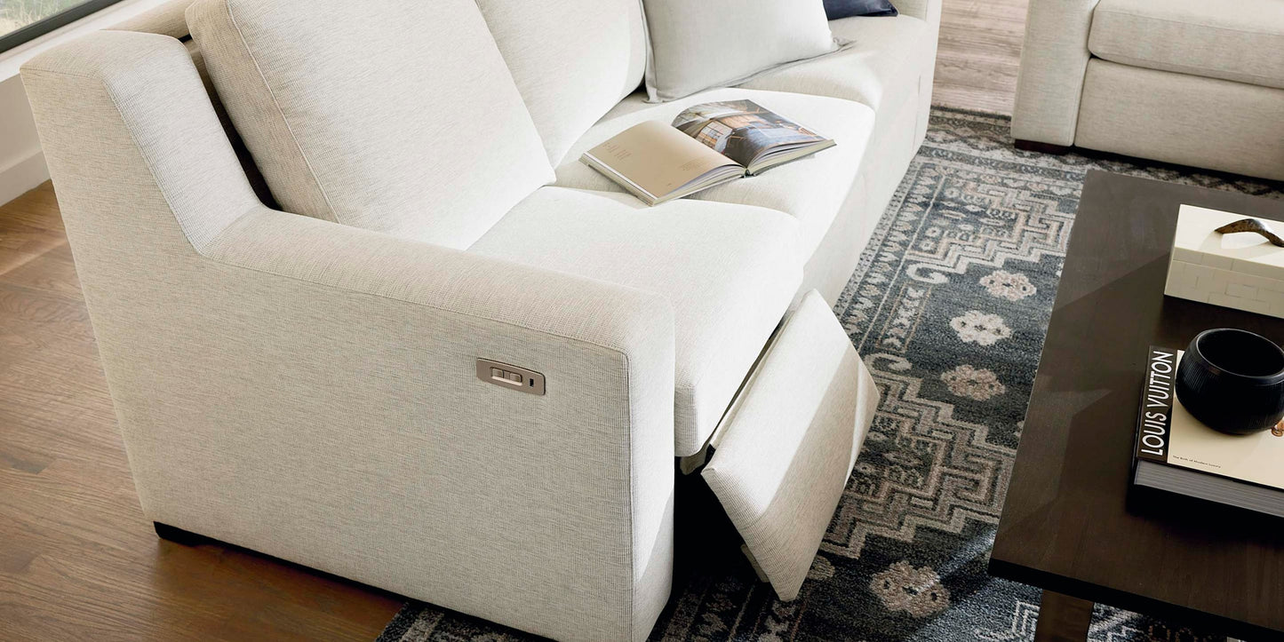 Somers Track Arm Reclining Sofa Bassett