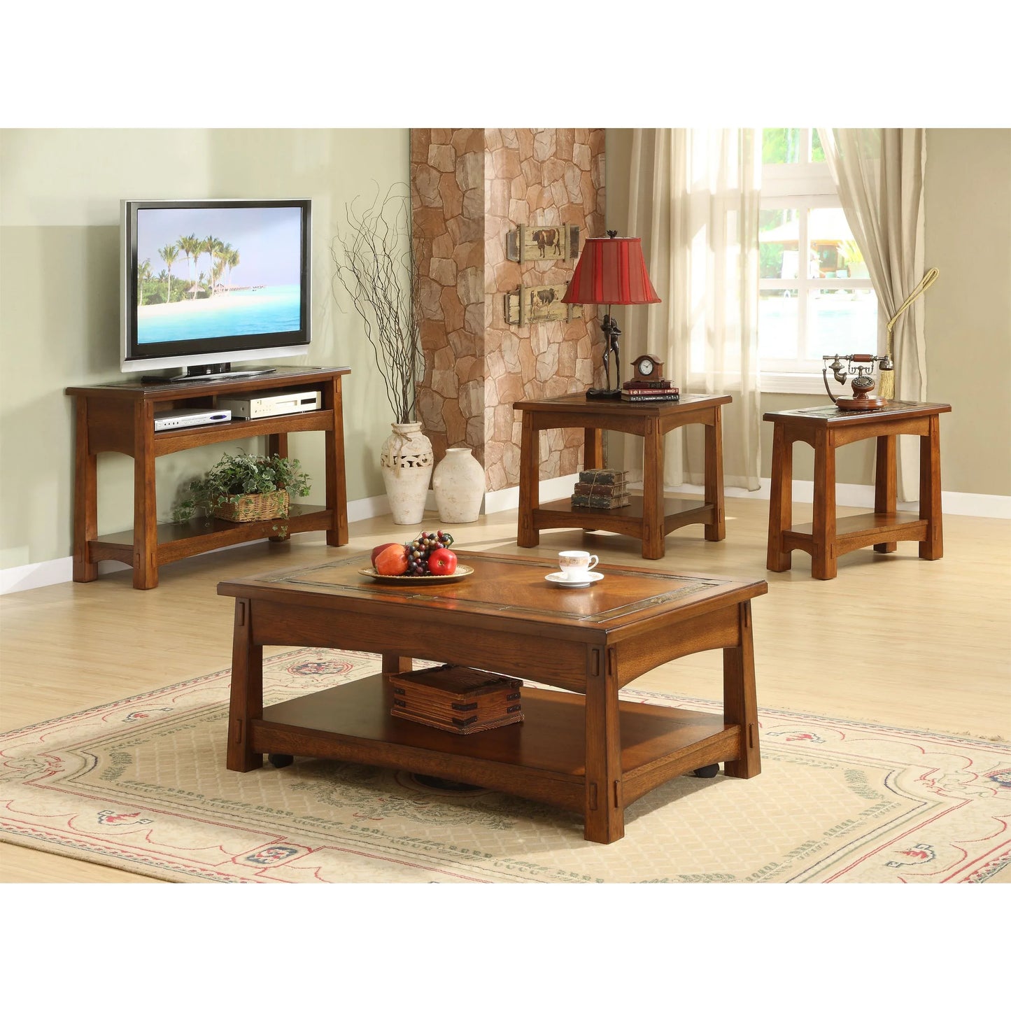 Craftsman Home Lift-top Cocktail Riverside Furniture Tables