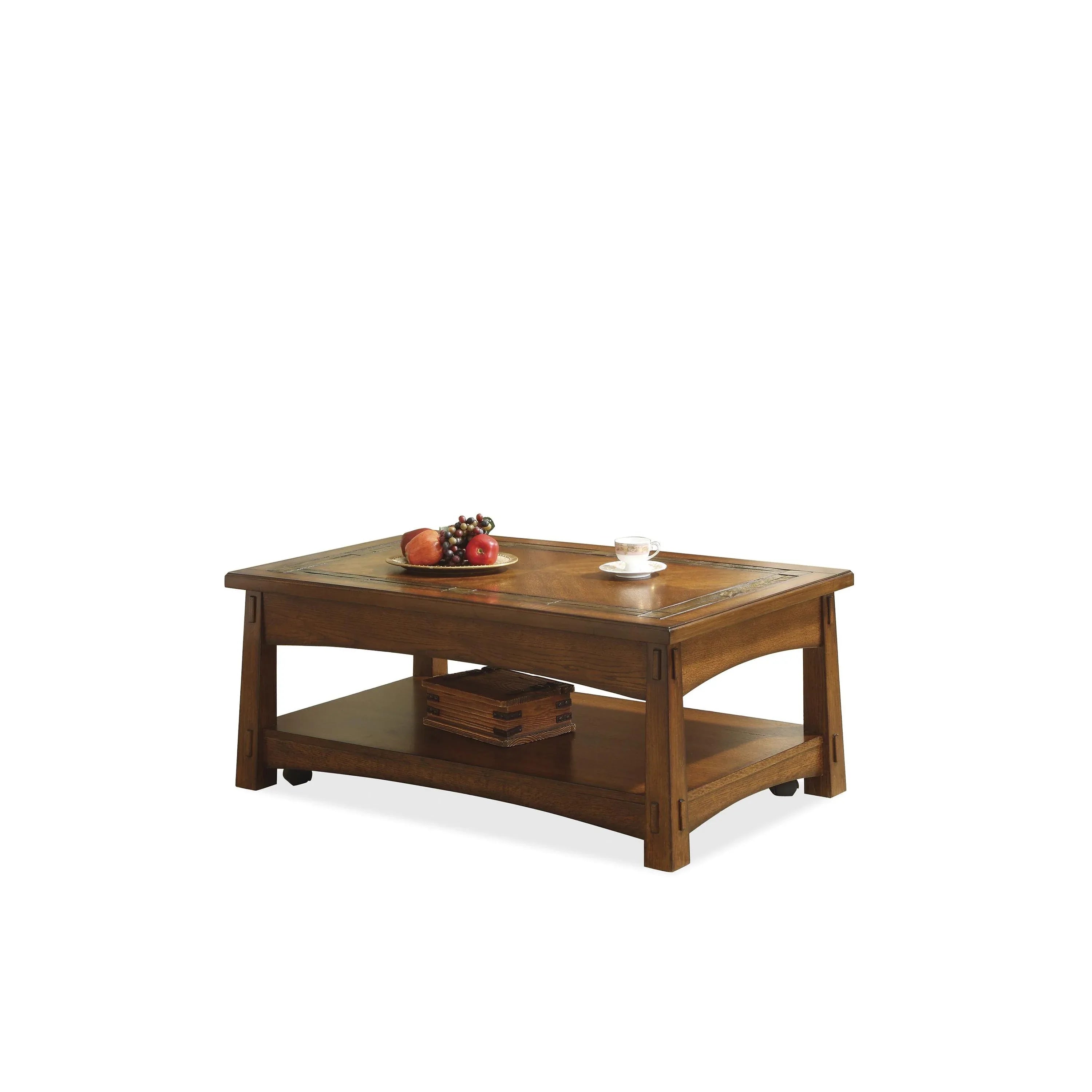 Craftsman Home Lift-top Cocktail Riverside Furniture Tables