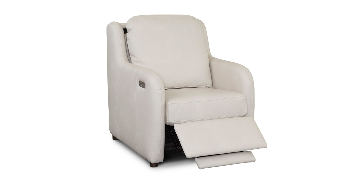 Wrenn Leather Power Zero Gravity Wall Recliner Bassett