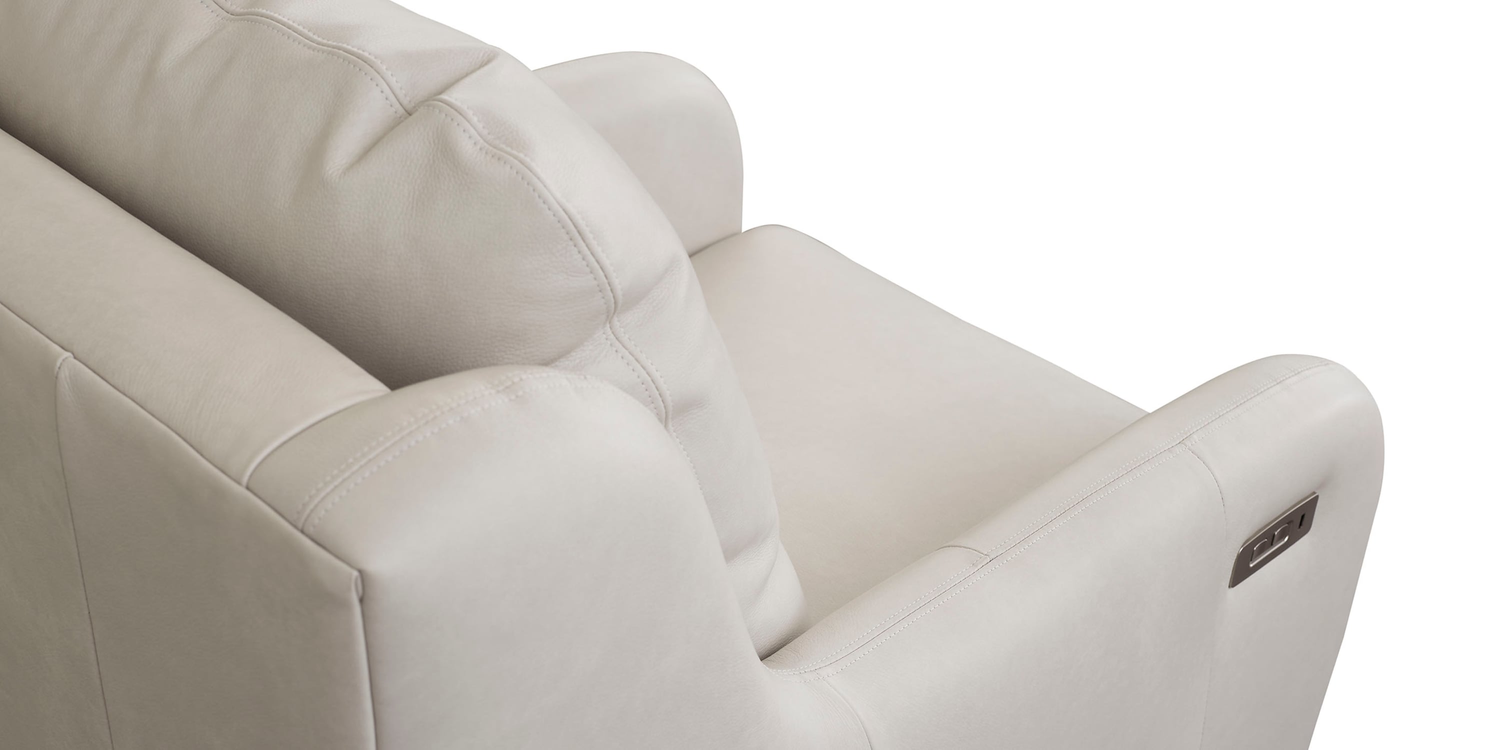 Wrenn Leather Power Zero Gravity Wall Recliner Bassett