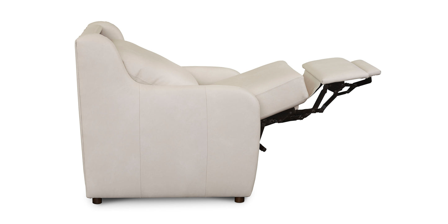Wrenn Leather Power Zero Gravity Wall Recliner Bassett
