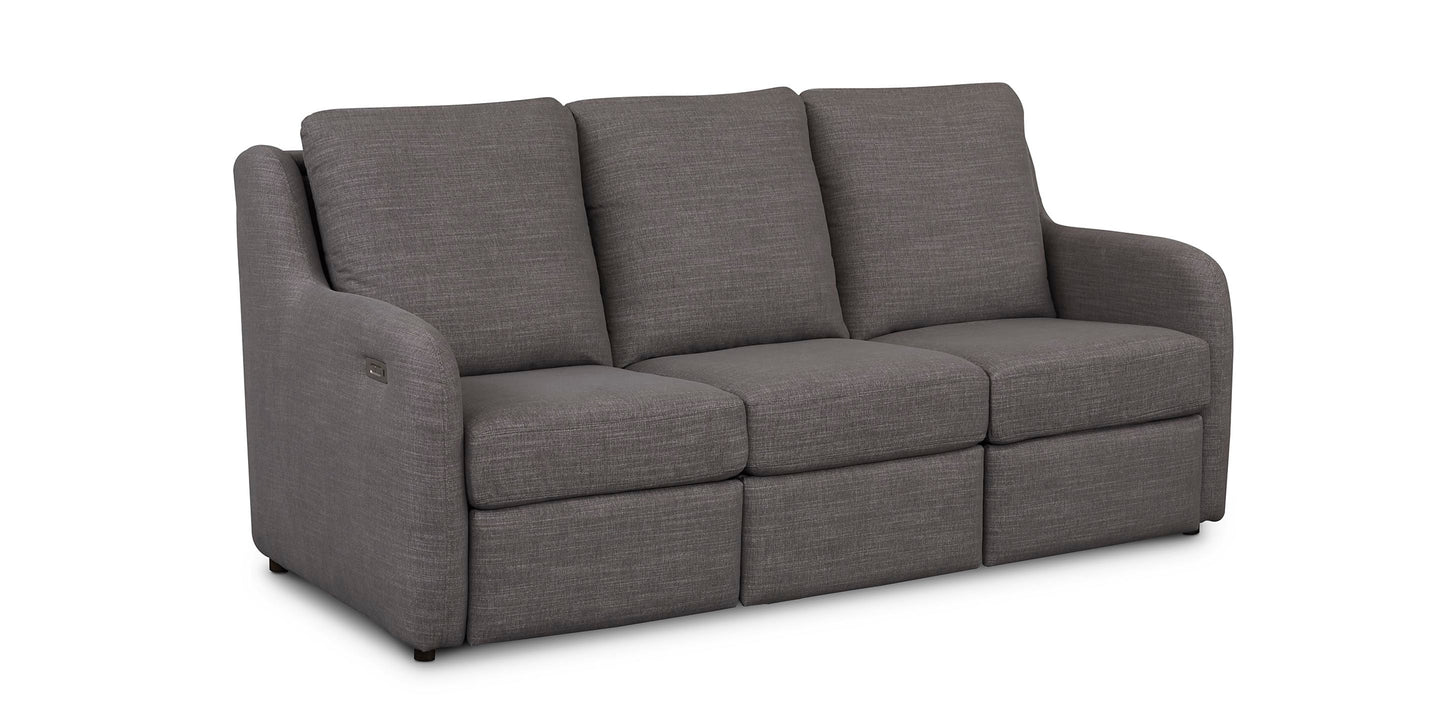 Wrenn Motion Reclining Sofa Heather Gay Chenille Bassett