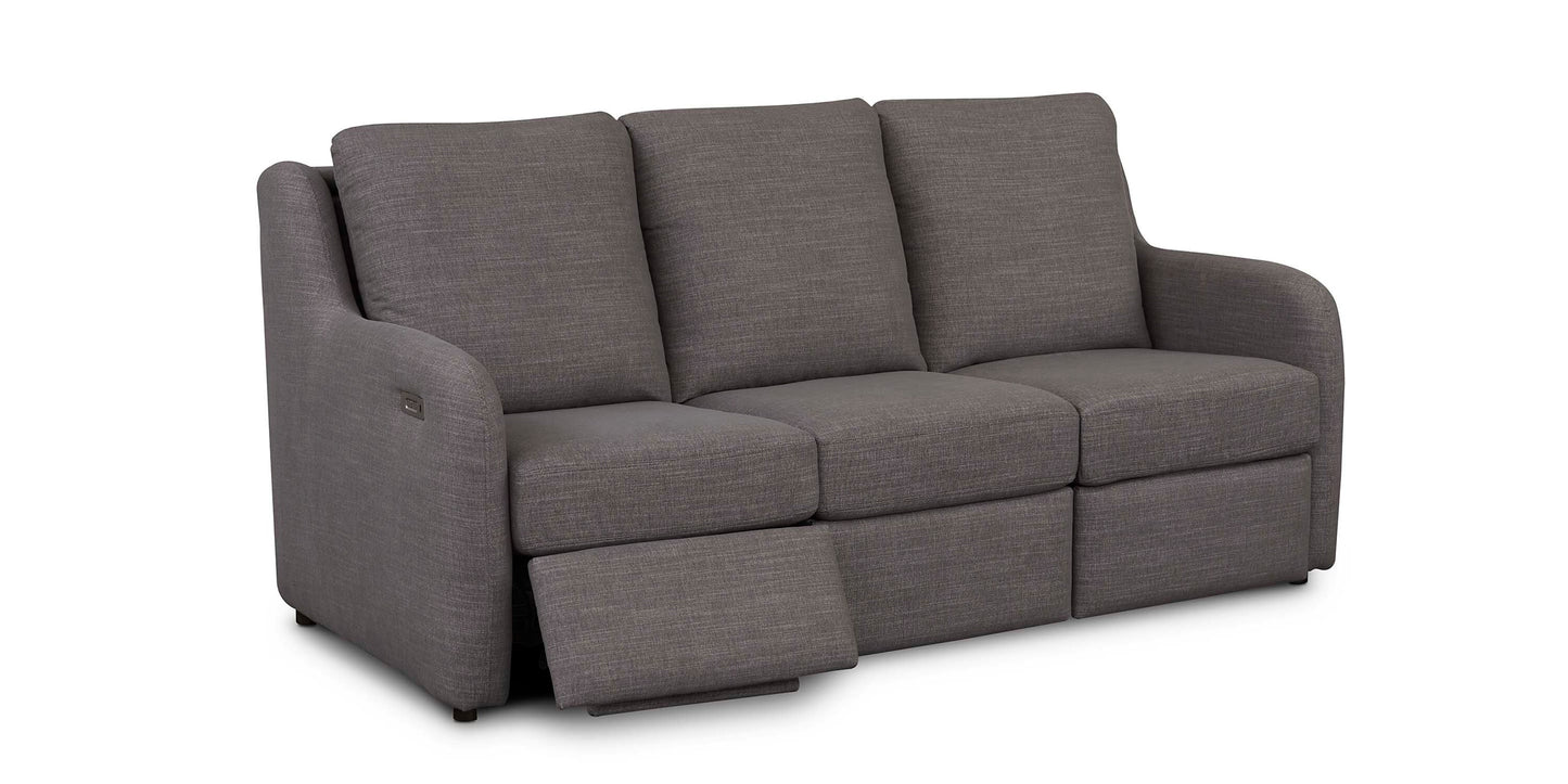 Wrenn Motion Reclining Sofa Heather Gay Chenille Bassett