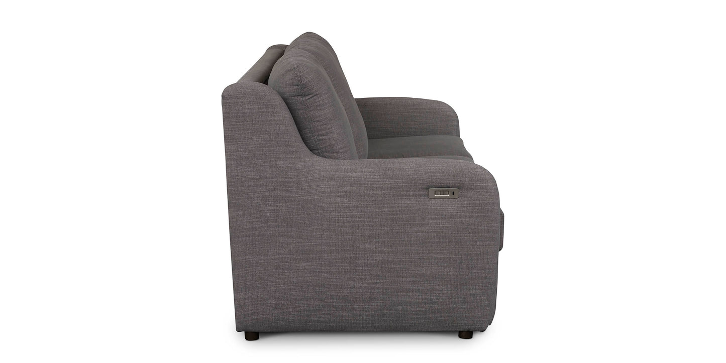Wrenn Motion Reclining Sofa Heather Gay Chenille Bassett