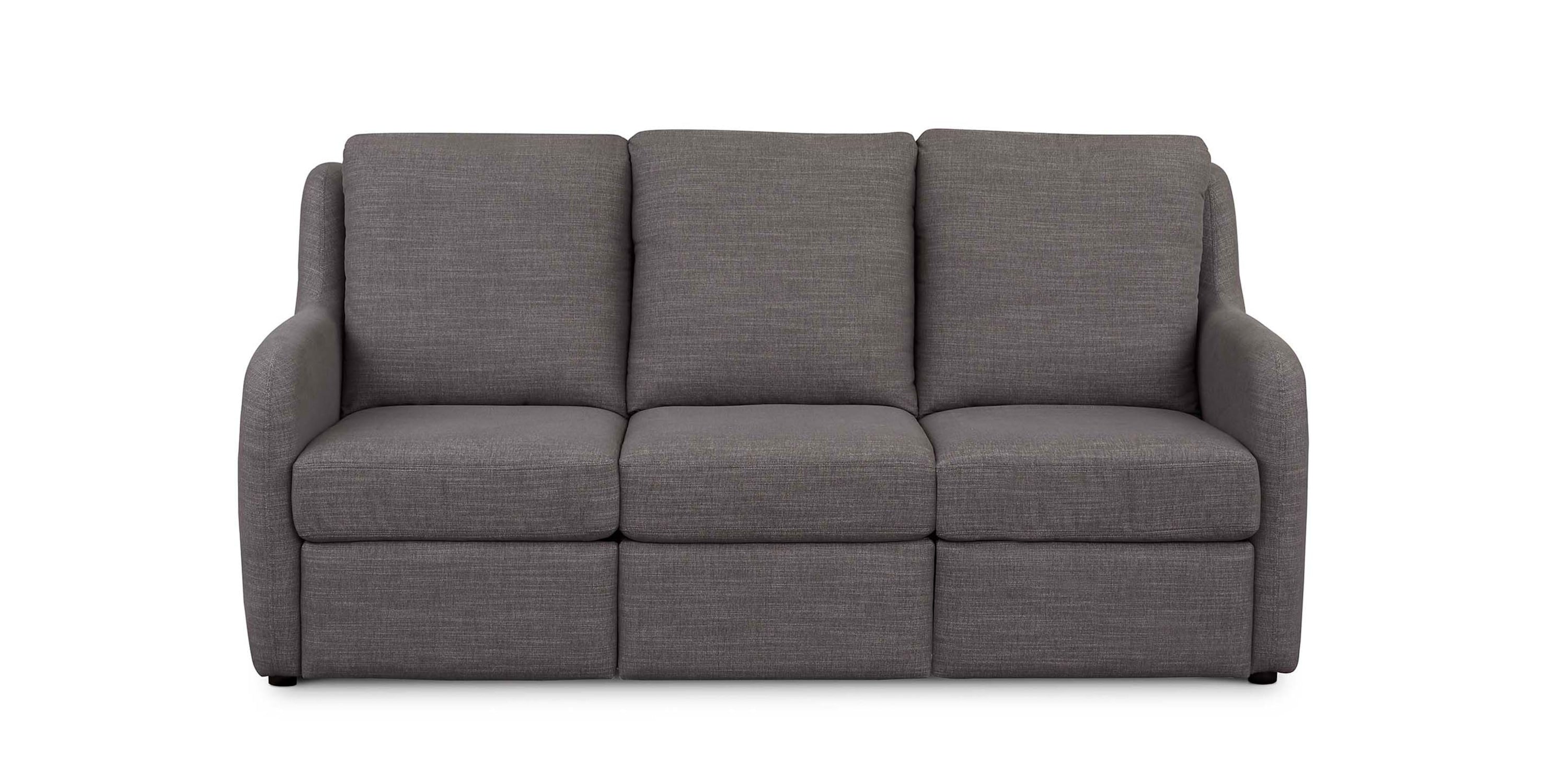 Wrenn Motion Reclining Sofa Heather Gay Chenille Bassett