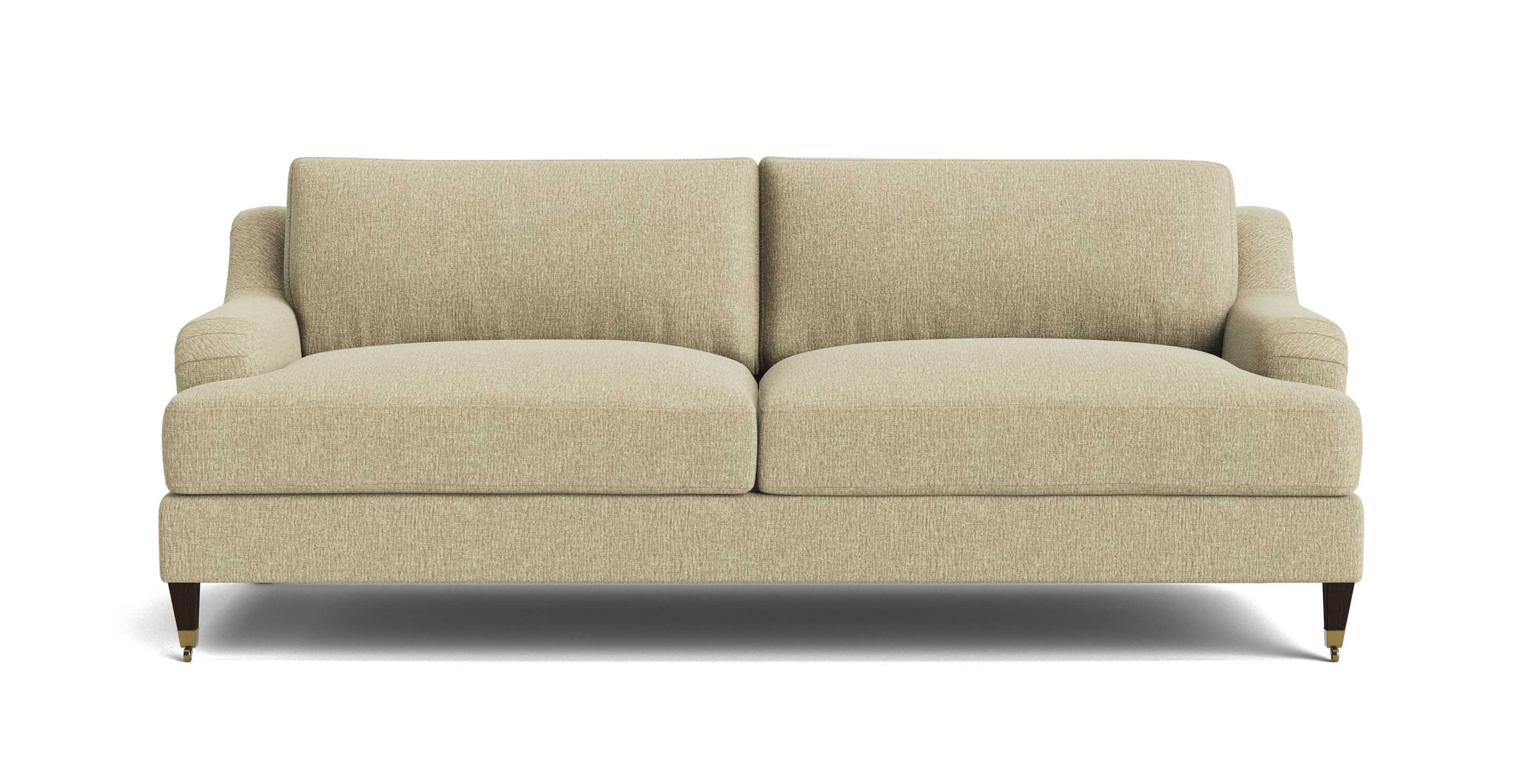 Stockten English Arm Sofa with Casters Bassett