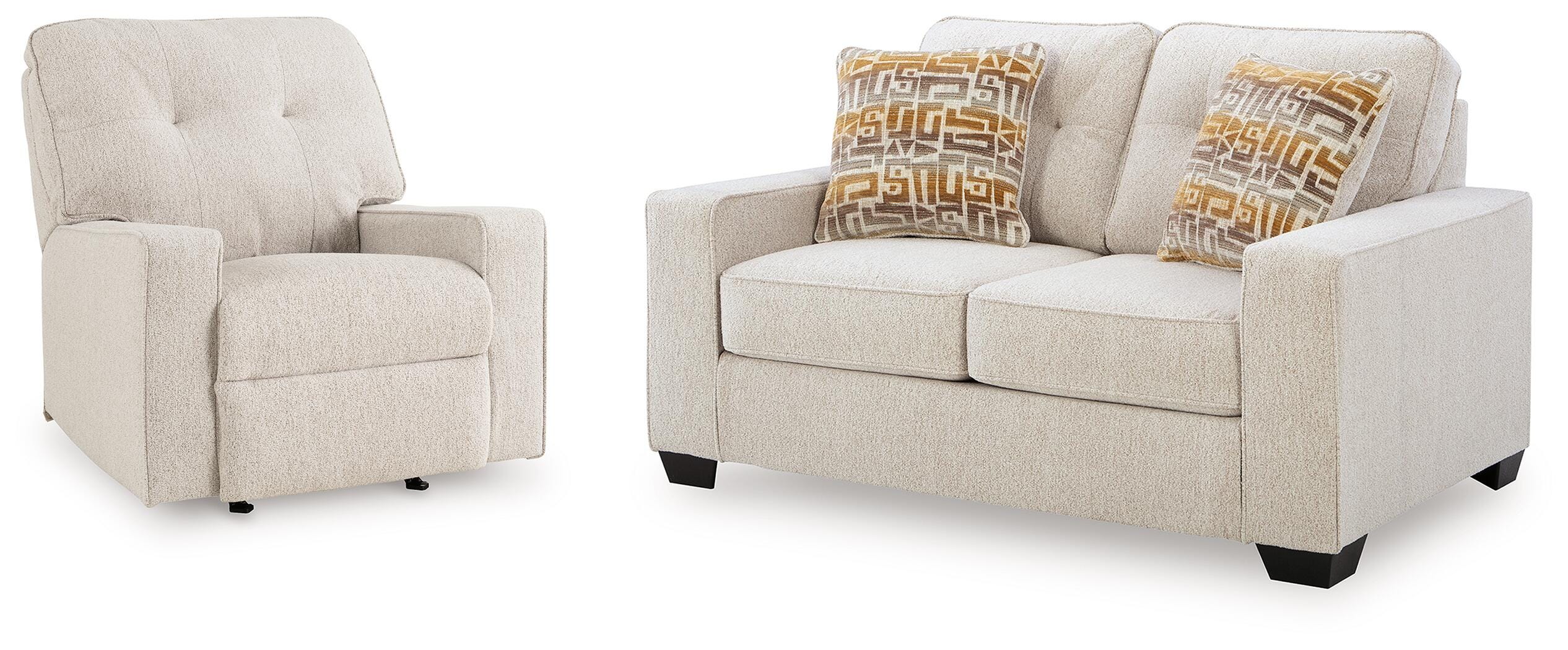 Larimer Loveseat and Recliner — 2-Piece Set Signature Design by Ashley® Living Room