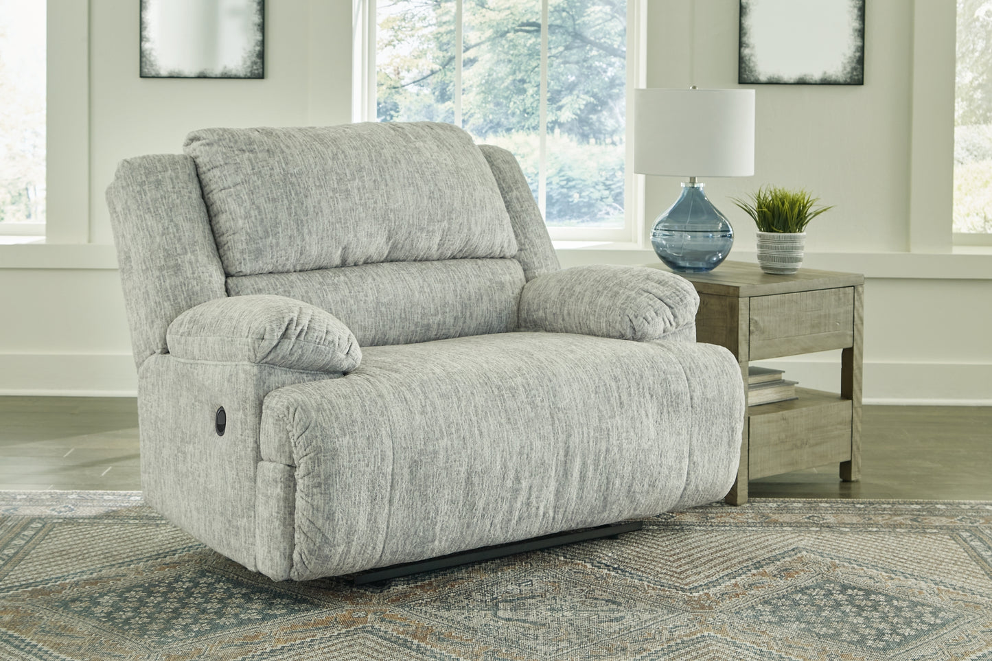 McClelland Reclining Loveseat and 2 Oversized Recliners