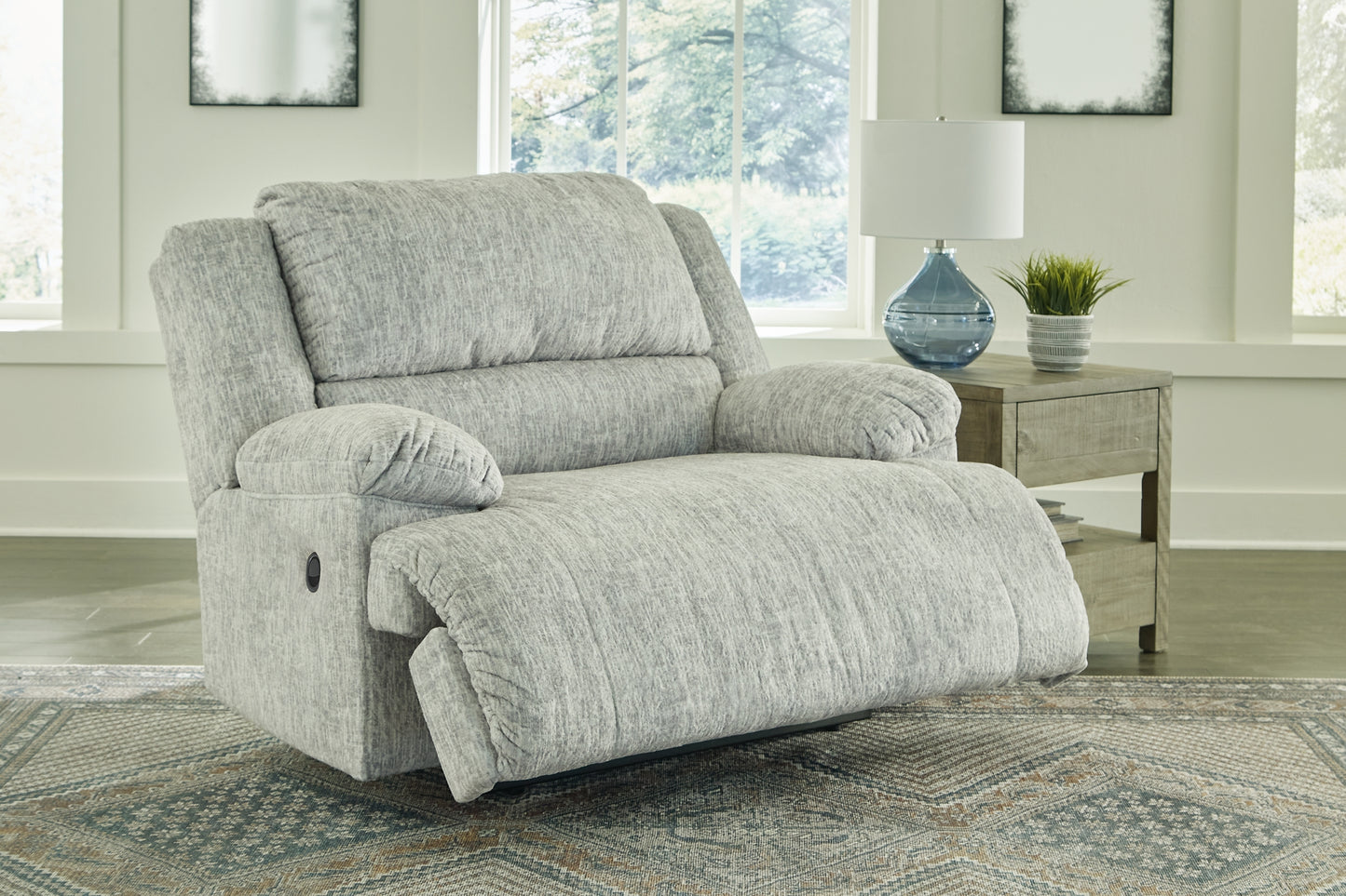 McClelland Reclining Loveseat and 2 Oversized Recliners