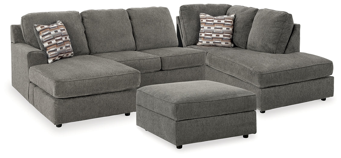 O'Phannon 2-Piece Sectional and Ottoman