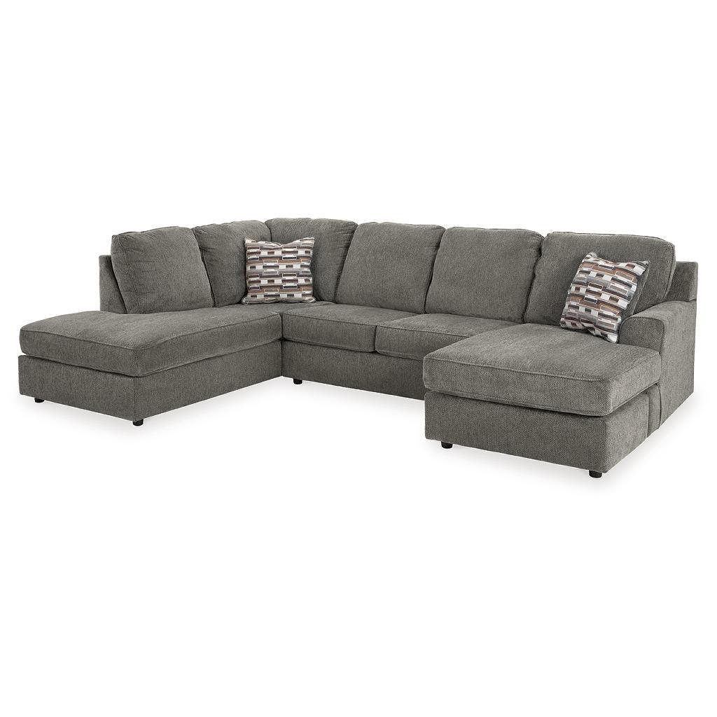 O'Phannon 2-Piece Sectional and Storage Ottoman — Putty U1 Signature Design by Ashley® Uncategorized
