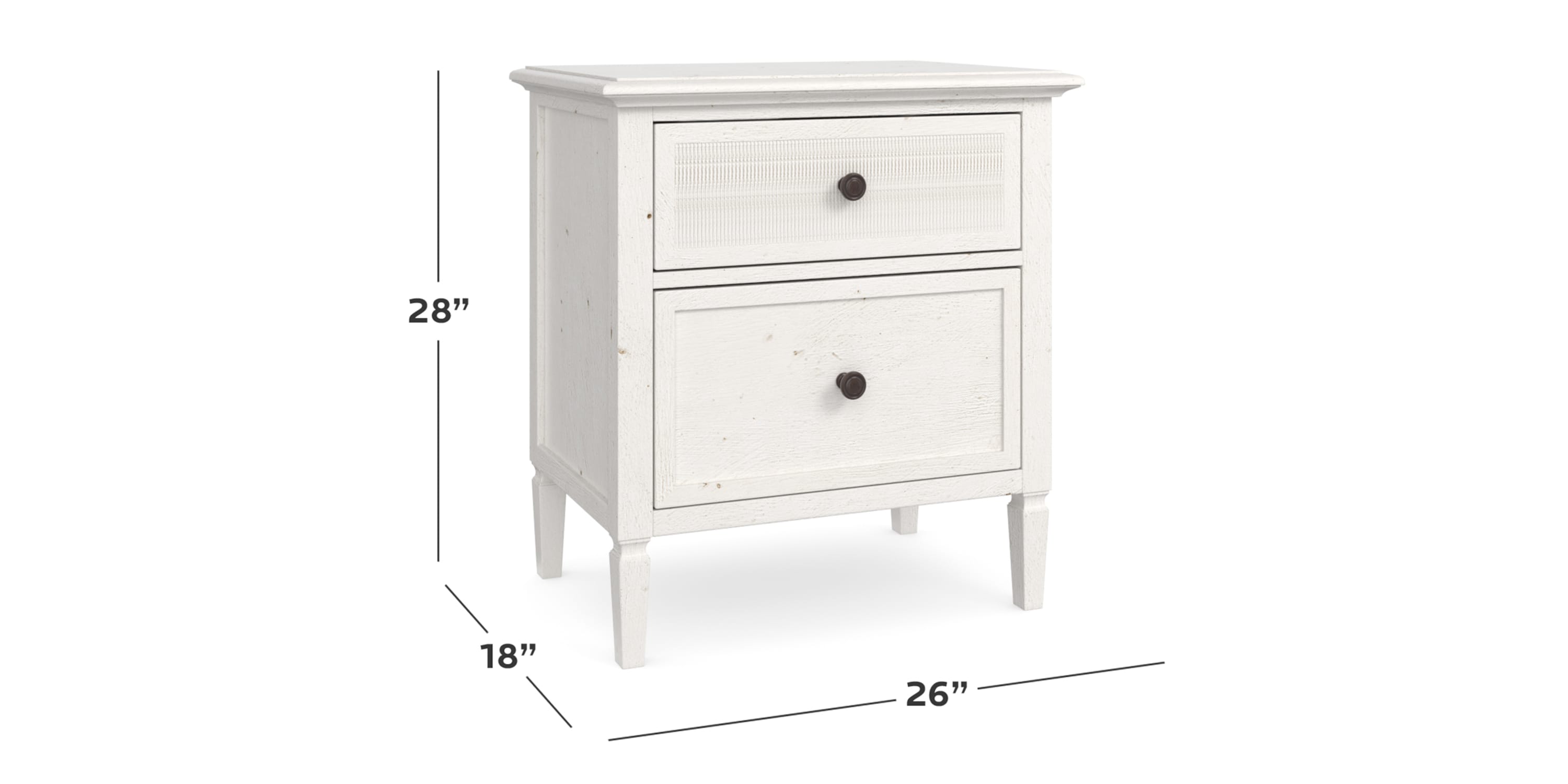 Shoreline Sea Salt Nightstand Bassett