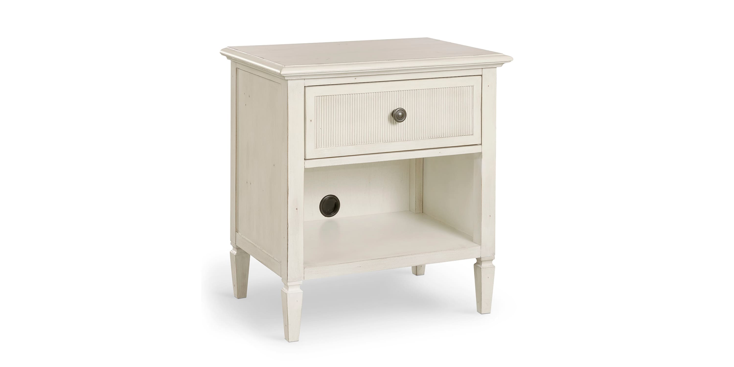 Shoreline Sea Salt Bedside Table Bassett