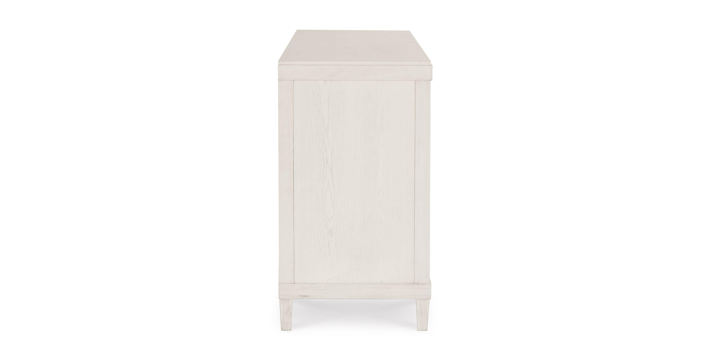 Bassett Ventura Dresser — Elm Wood, Soft-Close Drawers Bassett Dresser