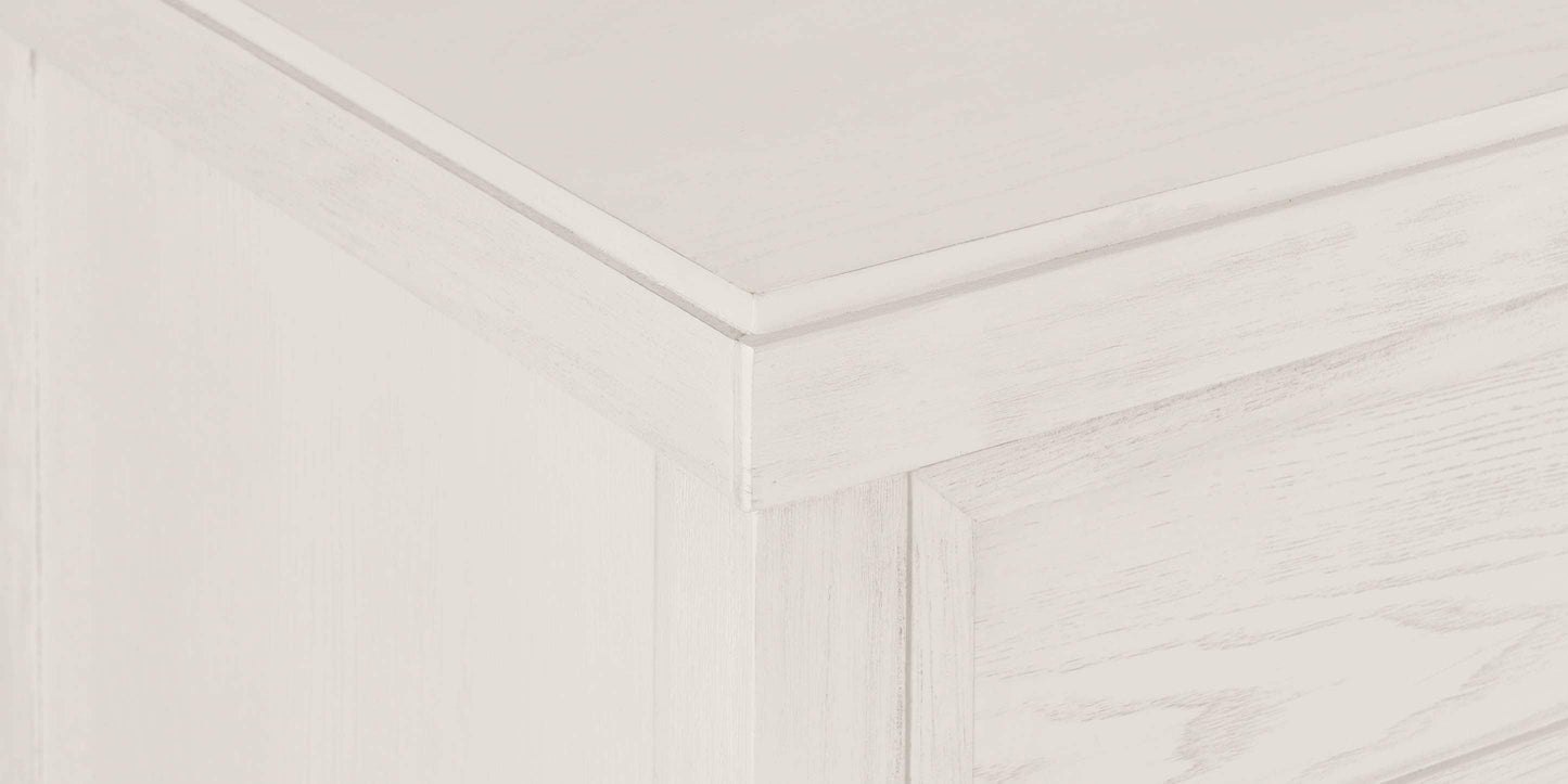 Bassett Ventura Dresser — Elm Wood, Soft-Close Drawers Bassett Dresser