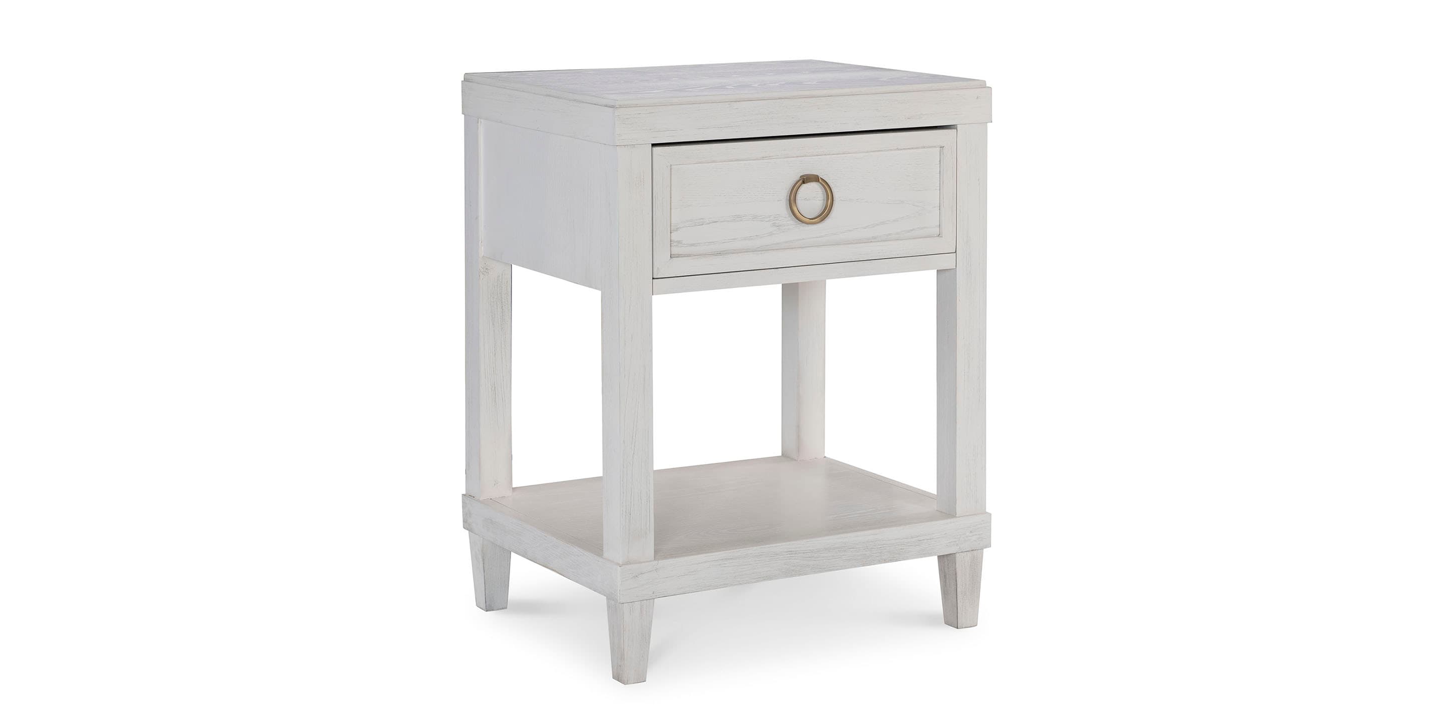 Bassett Ventura Bedside Table — Compact 22-Inch Nightstand Bassett Nightstand