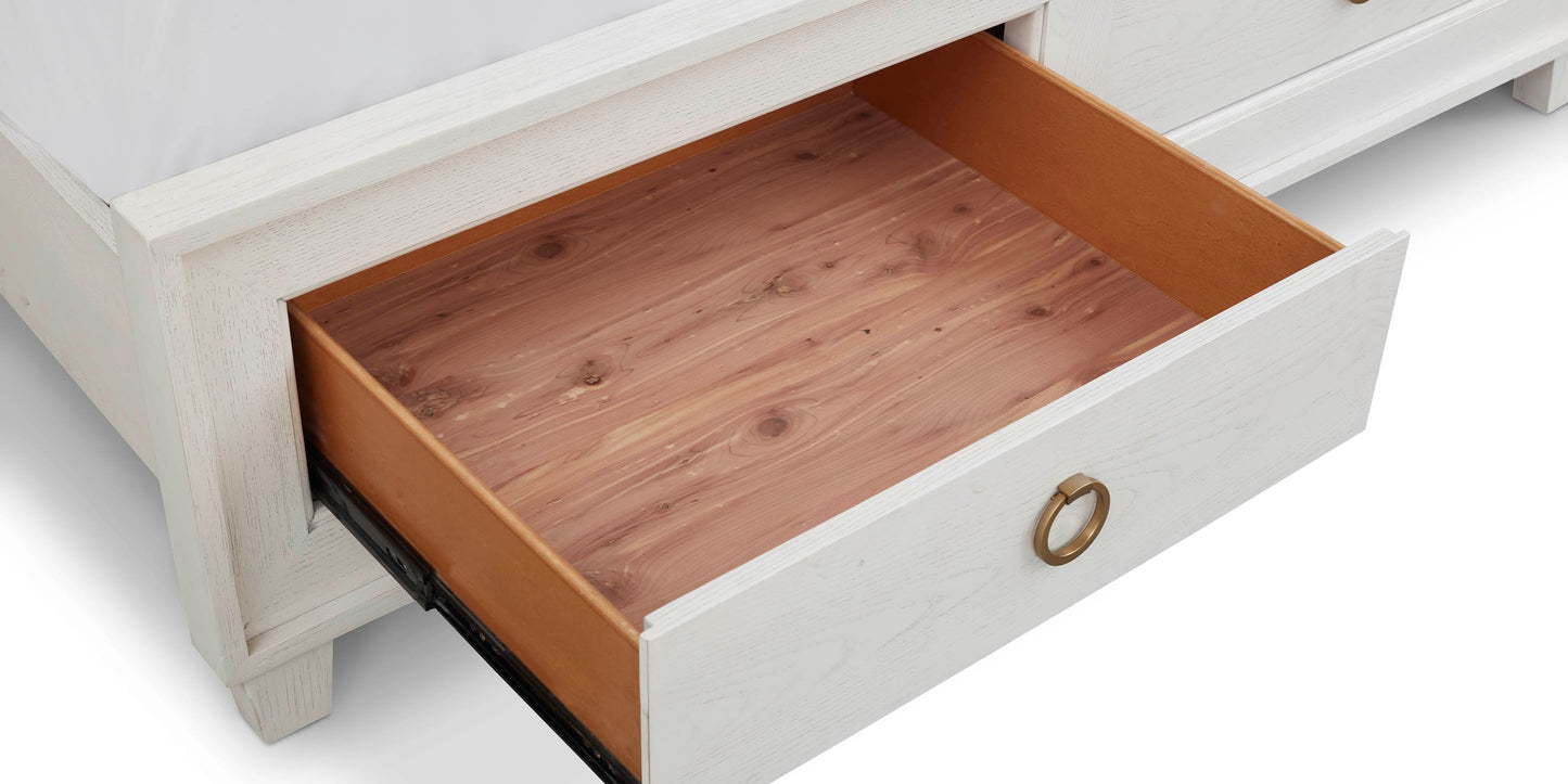 Ventura Panel Storage Bed Bassett Bedroom Furniture