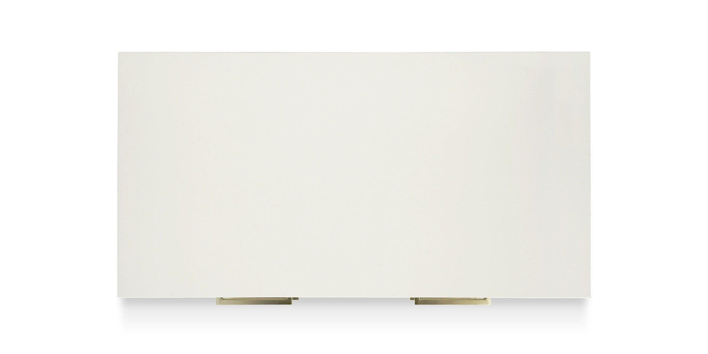 Bassett Tidewater Tall Chest — Slim Footprint, Hampton White Bassett Chest