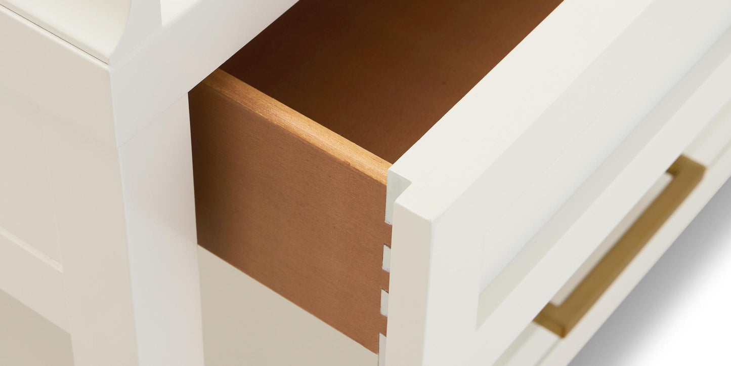 Bassett Tidewater Nightstand — 32 Inches of Bedside Room Bassett Nightstand