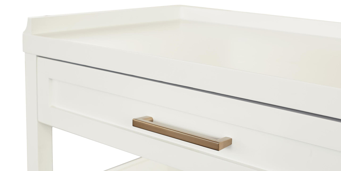 Bassett Tidewater Nightstand — 32 Inches of Bedside Room Bassett Nightstand