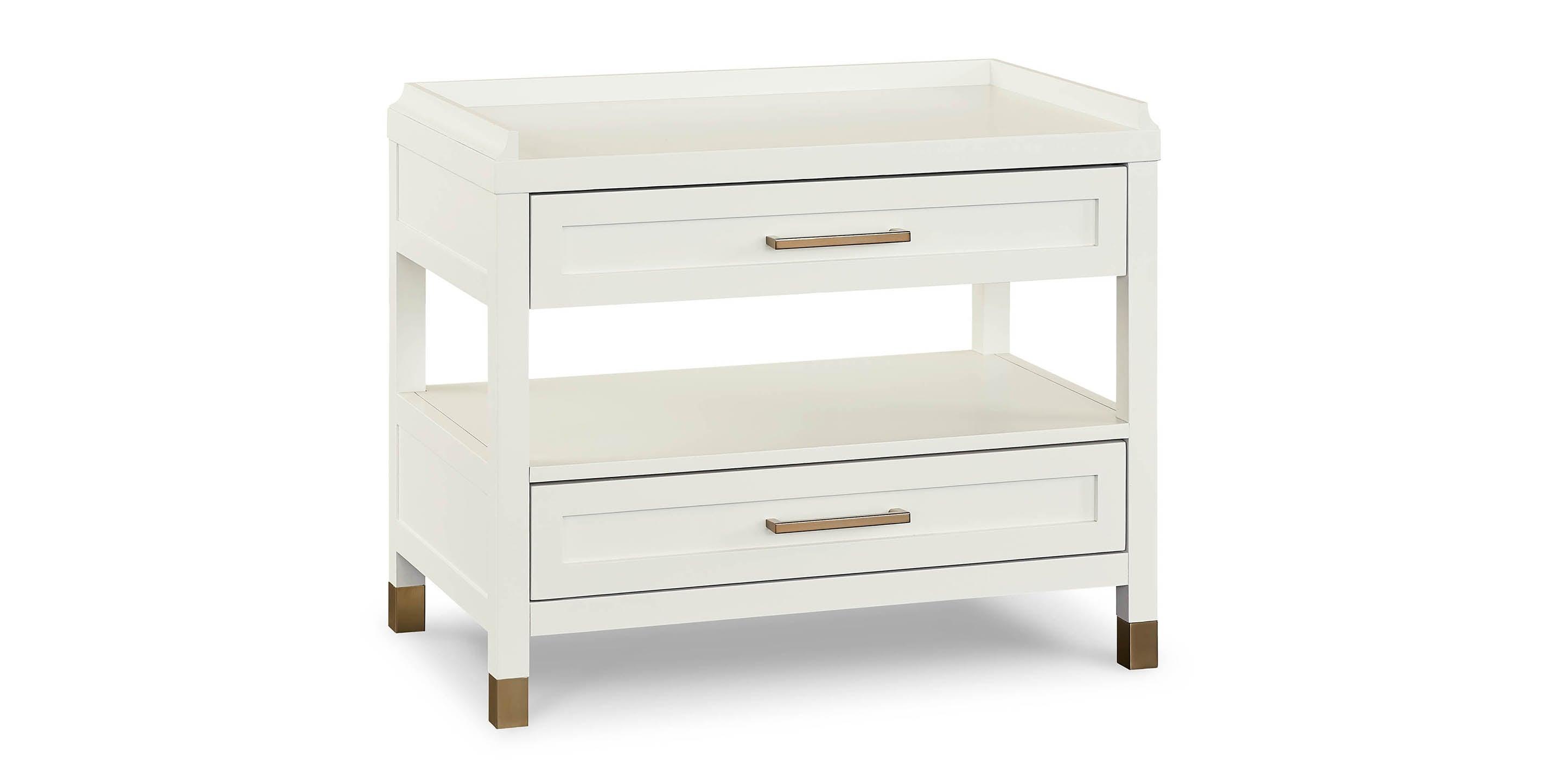 Bassett Tidewater Nightstand — 32 Inches of Bedside Room Bassett Nightstand