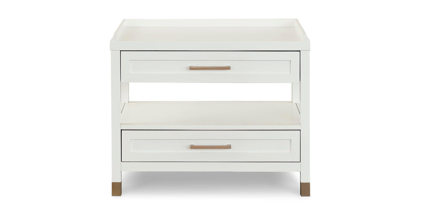 Bassett Tidewater Nightstand — 32 Inches of Bedside Room Bassett Nightstand