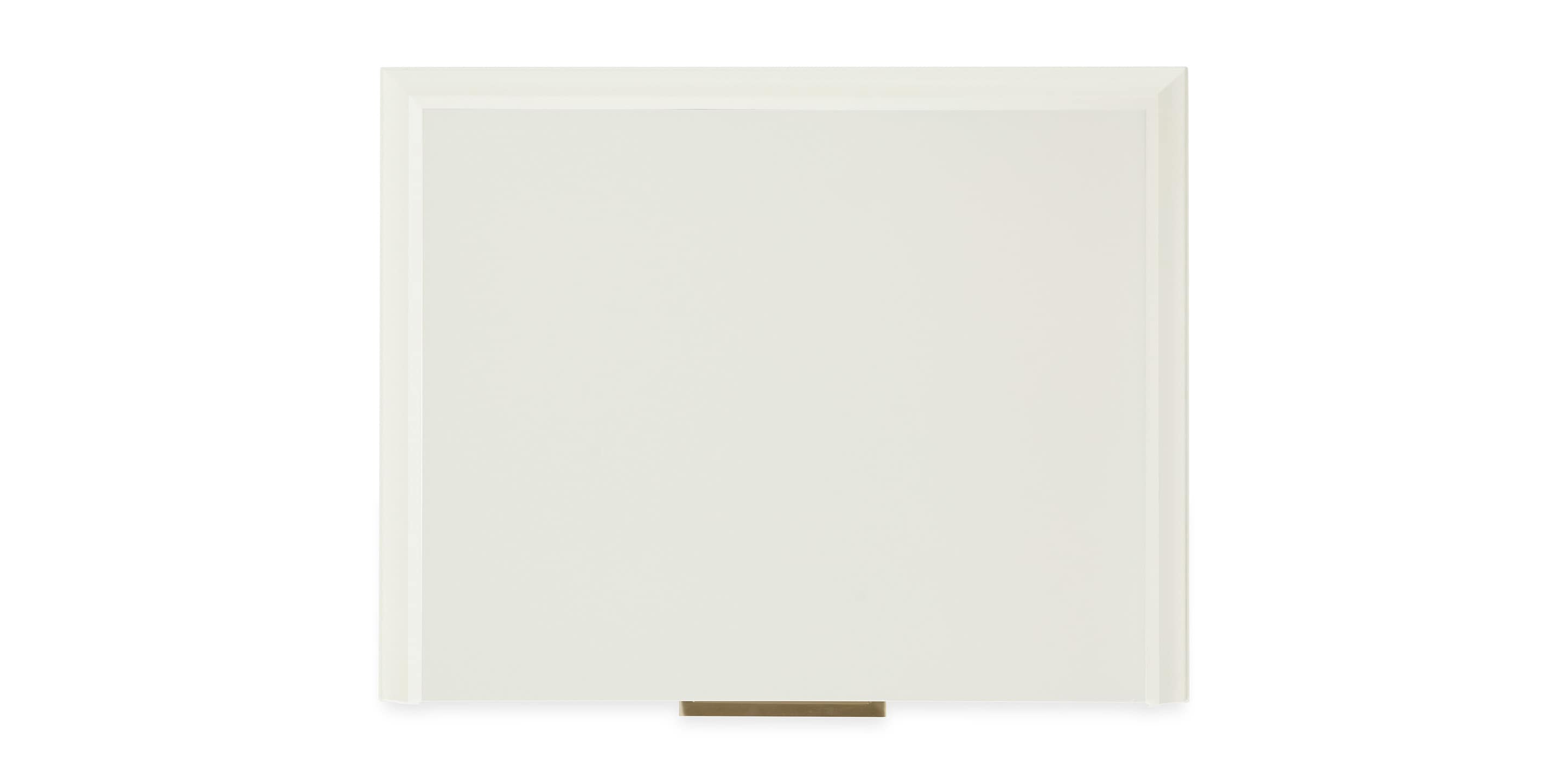 Bassett Tidewater Bedside Table — Compact, Hampton White Bassett Nightstand