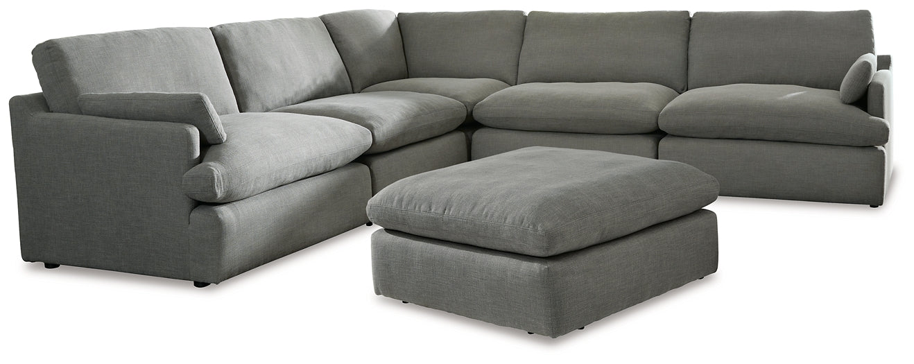 Tanavi 5-Piece Sectional with Ottoman