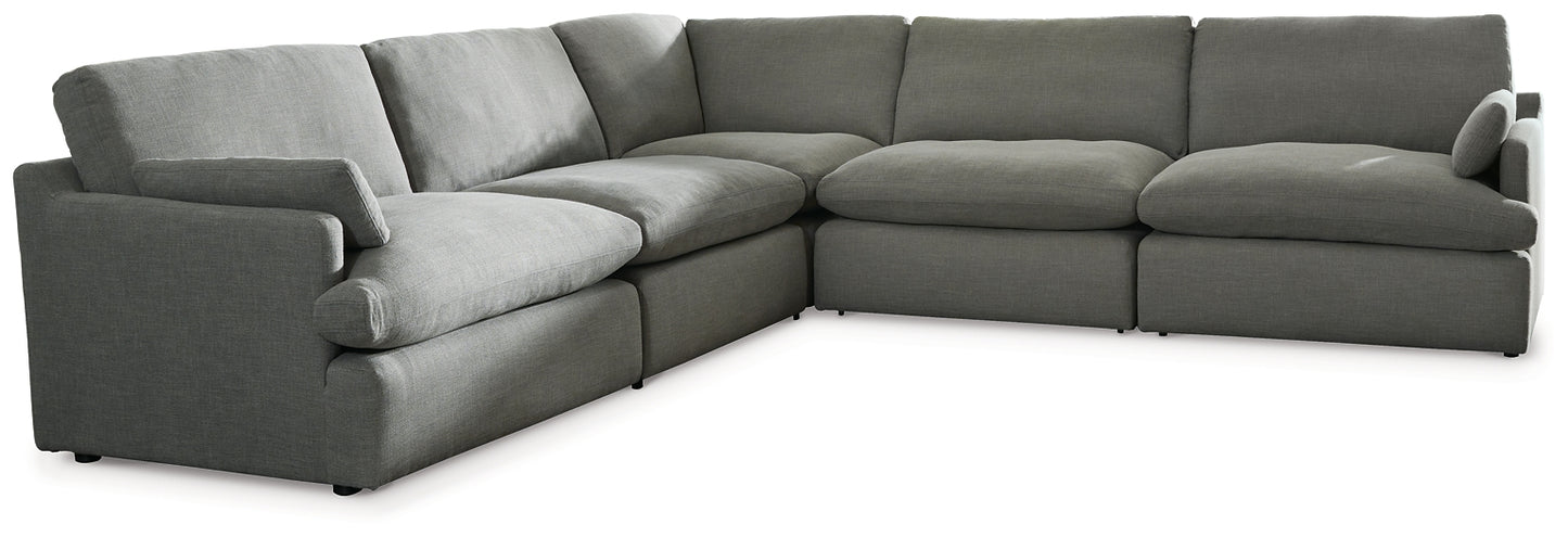 Tanavi 5-Piece Sectional with Ottoman