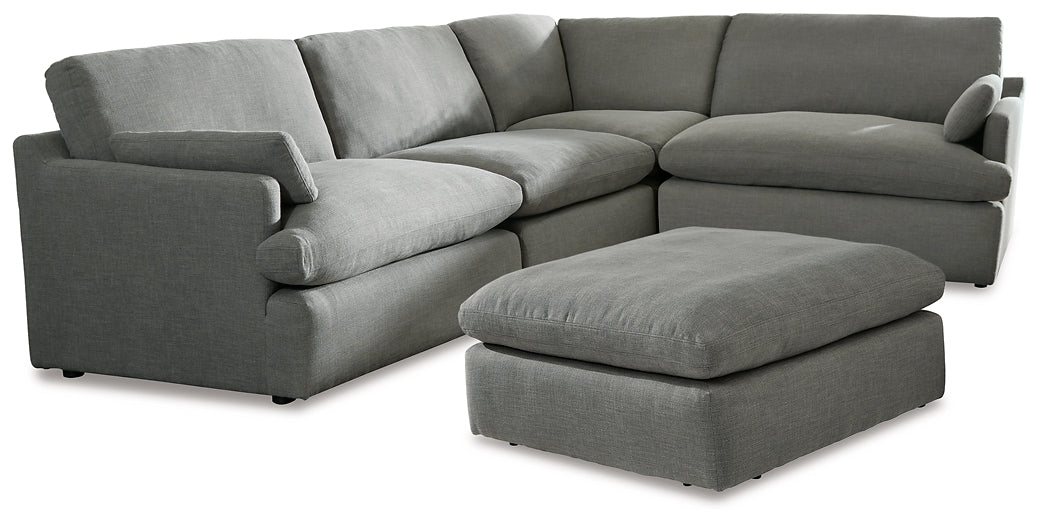 Tanavi 4-Piece Sectional with Ottoman