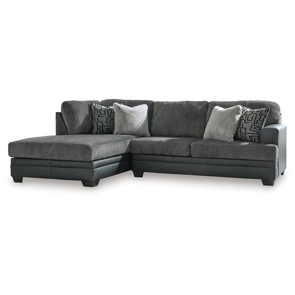 Brixley Pier 2-Piece Sectional with Chaise Benchcraft® Living Room