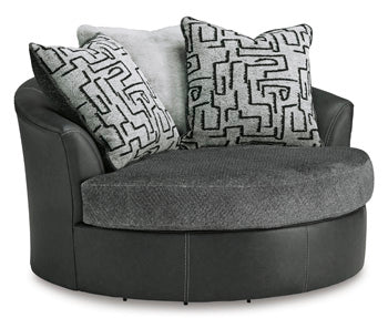 Brixley Pier Oversized Swivel Accent Chair Benchcraft® Living Room