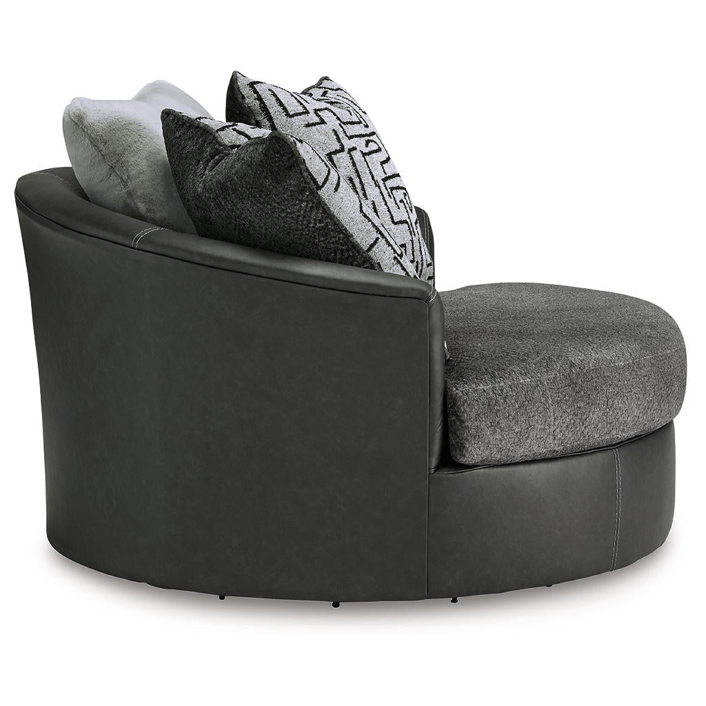 Brixley Pier Oversized Swivel Accent Chair Benchcraft® Living Room