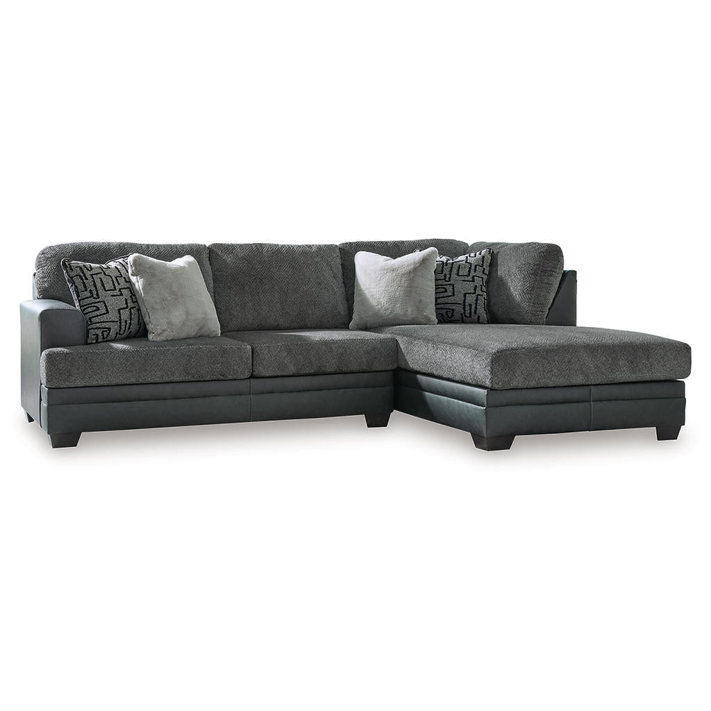 Brixley Pier 2-Piece Sectional with Chaise Benchcraft® Living Room