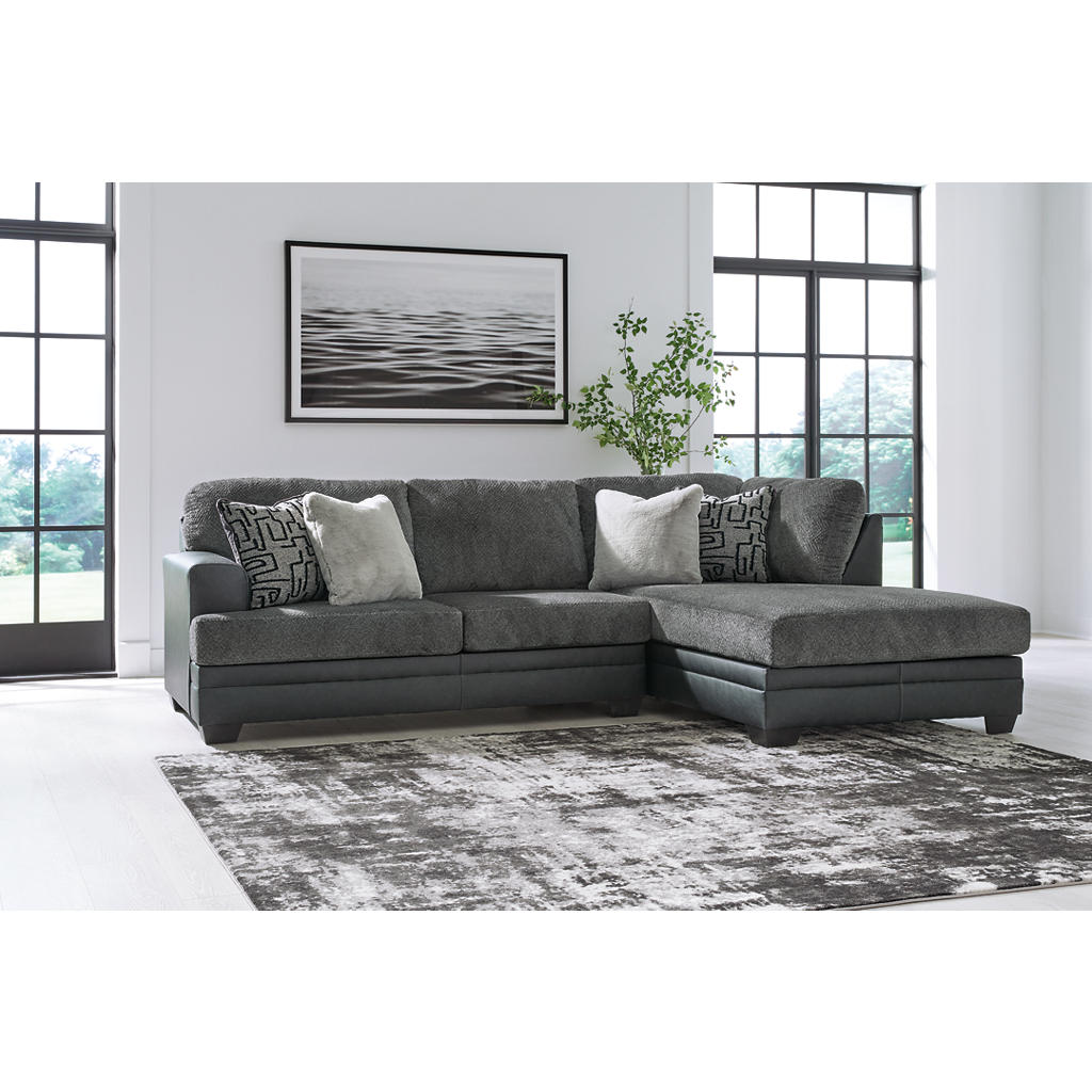 Brixley Pier 2-Piece Sectional with Chaise Benchcraft® Living Room