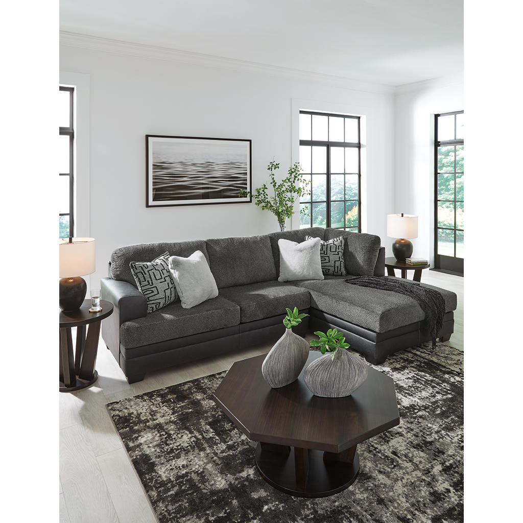 Brixley Pier 2-Piece Sectional with Chaise Benchcraft® Living Room